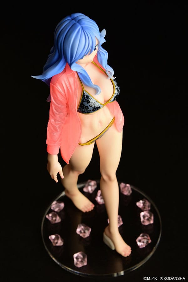 Fairy Tail - Juvia Lockser: Gravure Style See-Through Black Bikini ver. - 1/6 PVC figur