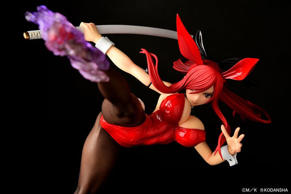 Fairy Tail - Erza Scarlet: High Kick Crimson Bunny ver. - 1/6 PVC figur