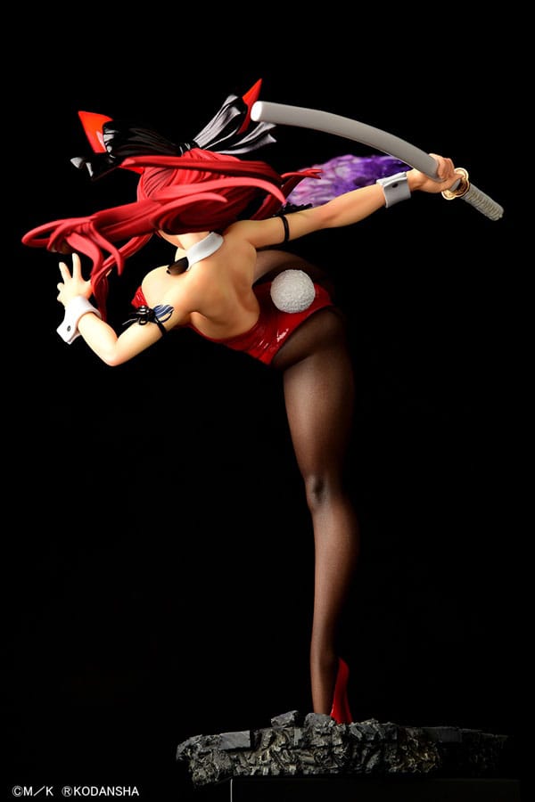 Fairy Tail - Erza Scarlet: High Kick Crimson Bunny ver. - 1/6 PVC figur