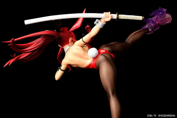 Fairy Tail - Erza Scarlet: High Kick Crimson Bunny ver. - 1/6 PVC figur