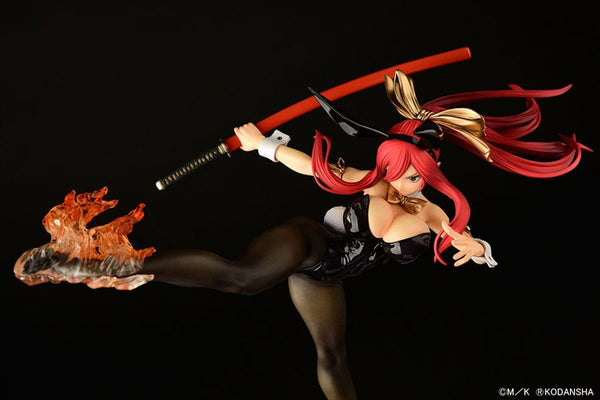 Fairy Tail - Erza Scarlet: High Kick Black Bunny ver. - 1/6 PVC figur