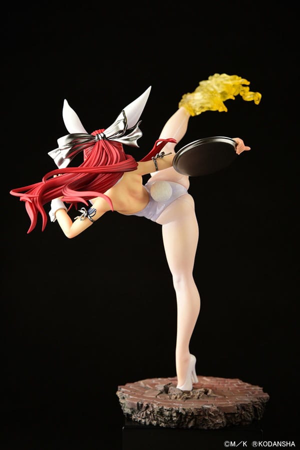 Fairy Tail - Erza Scarlet: High Kick White Bunny ver. - 1/6 PVC figur