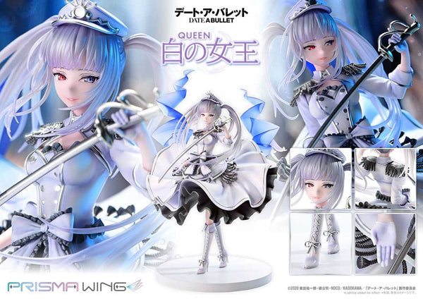 Date A Live - White Queen: Prisma Wing ver. - 1/7 PVC figur