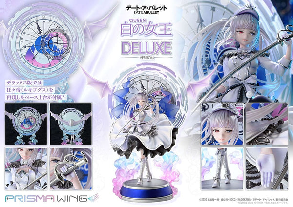 Date A Live - White Queen: Prisma Wing Deluxe ver. - 1/7 PVC figur