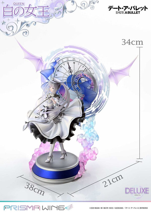 Date A Live - White Queen: Prisma Wing Deluxe ver. - 1/7 PVC figur