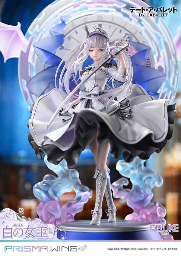 Date A Live - White Queen: Prisma Wing Deluxe ver. - 1/7 PVC figur