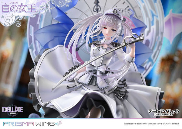 Date A Live - White Queen: Prisma Wing Deluxe ver. - 1/7 PVC figur