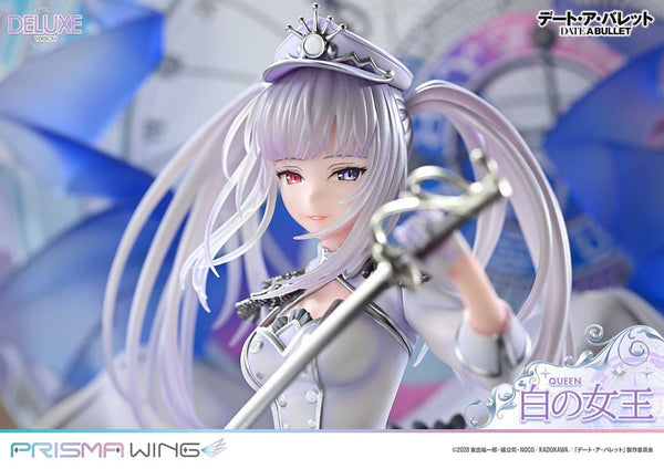 Date A Live - White Queen: Prisma Wing Deluxe ver. - 1/7 PVC figur