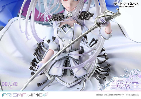 Date A Live - White Queen: Prisma Wing Deluxe ver. - 1/7 PVC figur