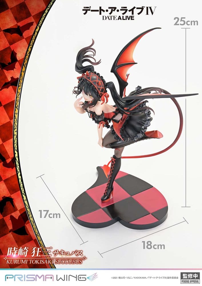 Date A Live - Kurumi Tokisaki: Prisma Wing Succubus Ver. - PVC Statue 1/7 (25 cm)