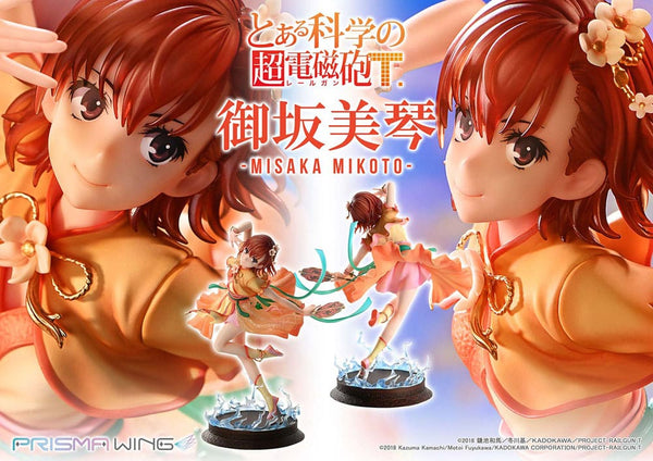 Toaru Kagaku no Railgun - Mikoto Misaka: Prisma Wing ver. - 1/7 PVC figur