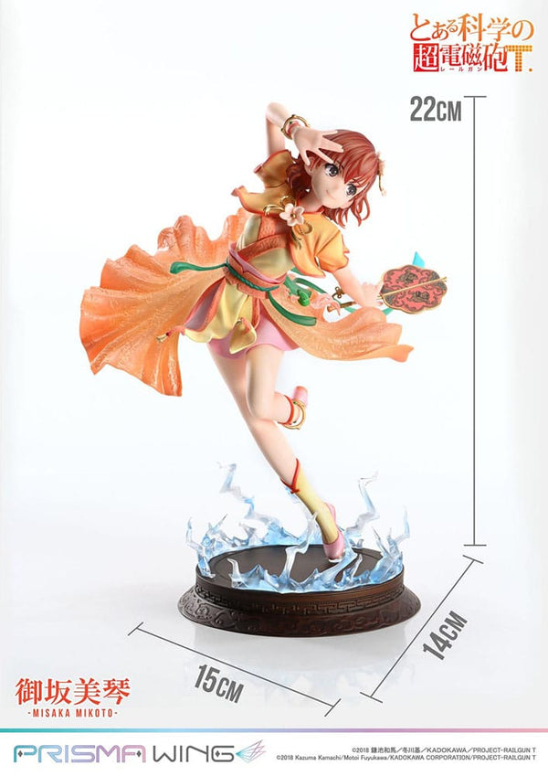 Toaru Kagaku no Railgun - Mikoto Misaka: Prisma Wing ver. - 1/7 PVC figur