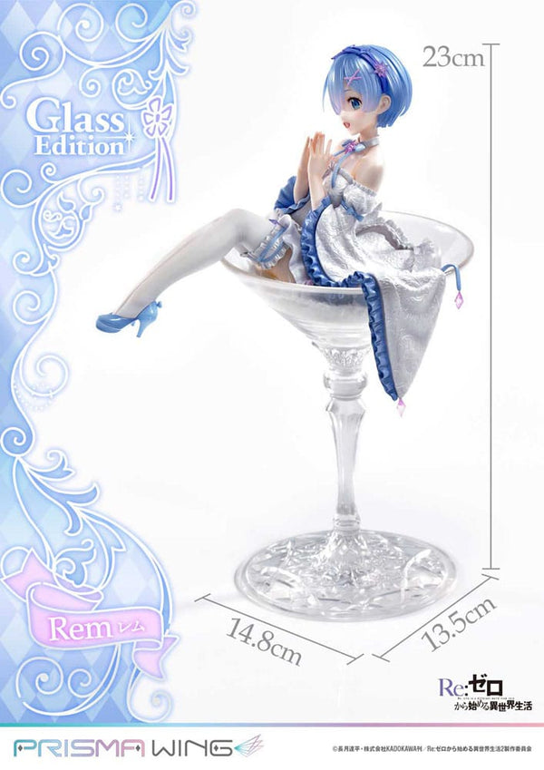 Re:Zero - Starting Life in Another World - Rem: Glass Edition Ver. - PVC Figur