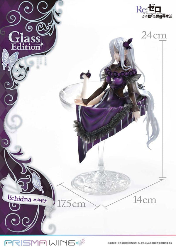 Re:Zero Starting Life in Another World – Echidna: Prisma Wing Glass Edition ver. - 1/7 PVC figur