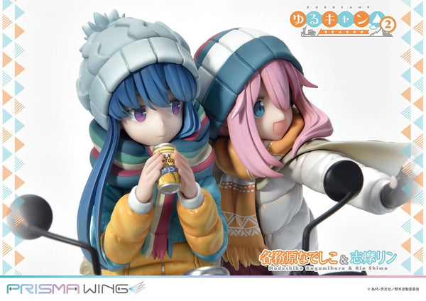 Yuru Camp - Kagamihara Nadeshiko & Shima Rin: Prisma Wing ver. - 1/7 PVC figur (Forudbestilling)