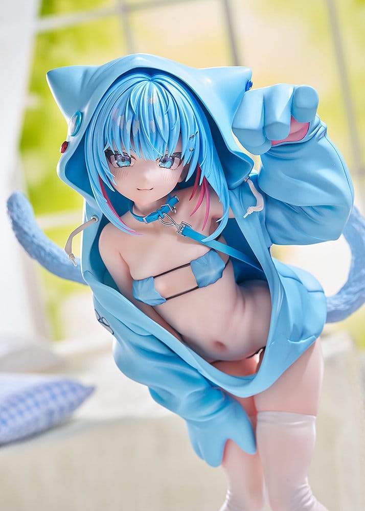Virtual illustrator Kanzarin - kanzarin-chan: Cat-Eared Hoodie Ver. - PVC Figur 1/6 (26 cm)