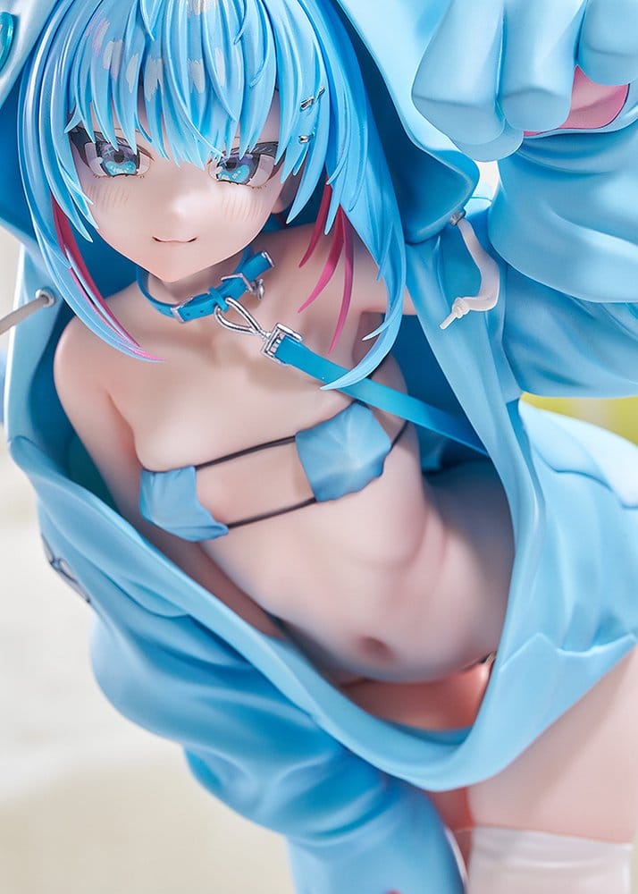 Virtual illustrator Kanzarin - kanzarin-chan: Cat-Eared Hoodie Ver. - PVC Figur 1/6 (26 cm)