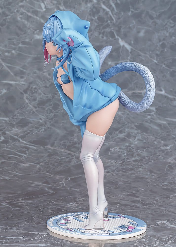 Virtual illustrator Kanzarin - kanzarin-chan: Cat-Eared Hoodie Ver. - PVC Figur 1/6 (26 cm)