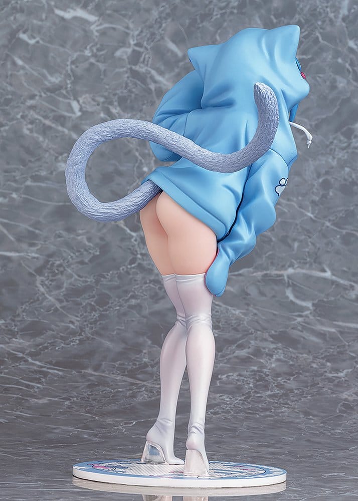 Virtual illustrator Kanzarin - kanzarin-chan: Cat-Eared Hoodie Ver. - PVC Figur 1/6 (26 cm)