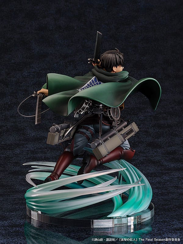 Attack on Titan - Levi: Humanity's Strongest Soldier - 1/6 PVC figur (Forudbestilling)