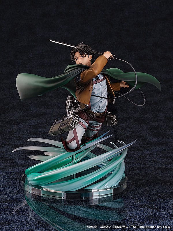 Attack on Titan - Levi: Humanity's Strongest Soldier - 1/6 PVC figur (Forudbestilling)