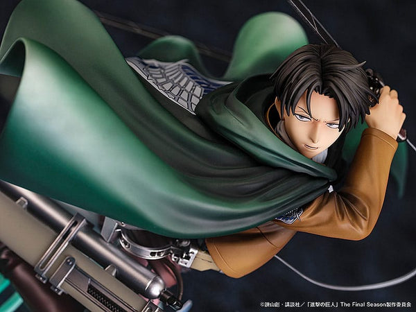 Attack on Titan - Levi: Humanity's Strongest Soldier - 1/6 PVC figur (Forudbestilling)