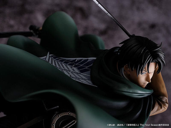 Attack on Titan - Levi: Humanity's Strongest Soldier - 1/6 PVC figur (Forudbestilling)