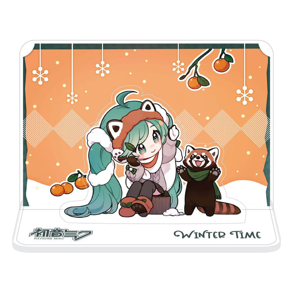 Vocaloid - Hatsune Miku: Winter Time Ver. - Akryl Figur Stand (11 cm)