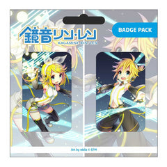 Vocaloid - Kagamine Ren & Kagamine Rin - Pin Badges 2-Pack
