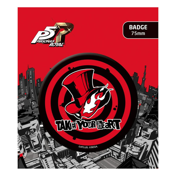 Persona 5 - Take your Heart - Badge 7,5 cm