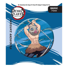 Demon Slayer: Kimetsu no Yaiba - Inosuke Hashibira - Badge (75 mm)