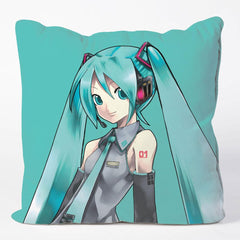 Vocaloid - Hatsune Miku - Pudebetræk (50 x 50 cm)