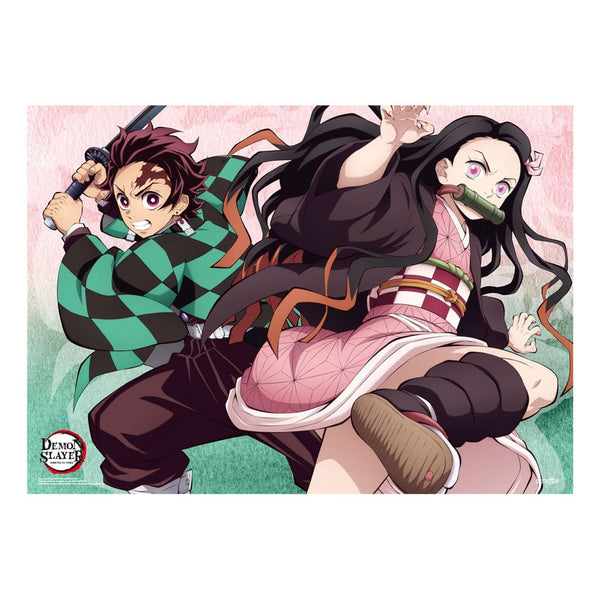 Kimetsu no Yaiba - Tanjiro & Nezuko - stor wallscroll