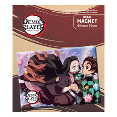 Demon Slayer: Kimetsu no Yaiba - Tanjiro & Nezuko - Køleskabsmagnet (6.5 x 9 cm)