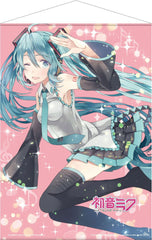 Vocaloid - Hatsune Miku: Pink Glitter Ver. - Wallscroll (50 x 70 cm)