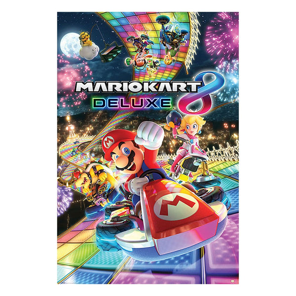 Super Mario - Mario Kart 8 Deluxe - Plakat 61 x 91 cm (Forudbestilling)
