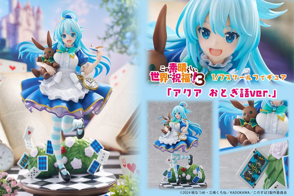 KonoSuba - Aqua: Fairy tale Ver. - 1/7 PVC figur (Forudbestilling)