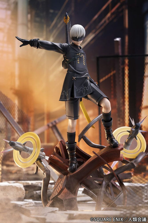 NieR: Automata - 9S: Covering Fire ver. - 1/7 PVC Figur