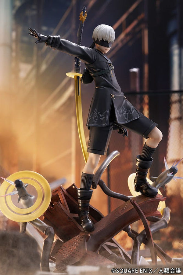 NieR: Automata - 9S: Covering Fire ver. - 1/7 PVC Figur