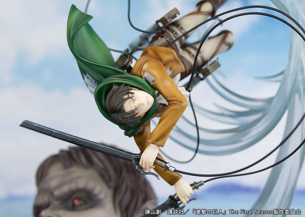 Attack on Titan - Levi vs Beast Titan Ver. - 1/7 PVC Figur