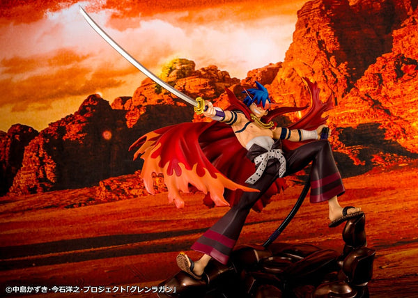 Tengen Toppa Gurren Lagann - Kamina & Gurren - PVC Statue (27 cm)