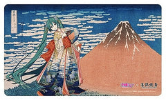 Hatsune Miku x Katsushika Hokusai iXima - Hatsune Miku: The Great Wave off Kanagawa/Fine Wind, Clear Morning Ver. - Skrivebordsmåtte (60 cm x 35 cm)