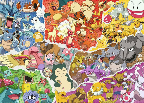 Pokemon - Pokémon Adventure - Puslespil - 1000 brikker