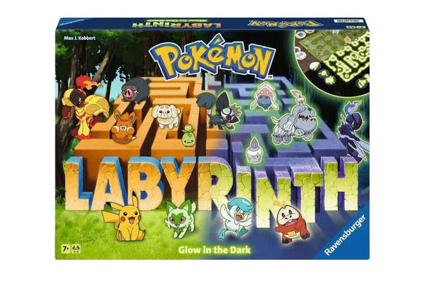 Pokemon - Pokemon Labyrinth: Glow in the Dark ver. - brætspil