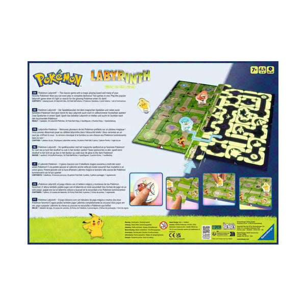 Pokemon - Pokemon Labyrinth: Glow in the Dark ver. - brætspil