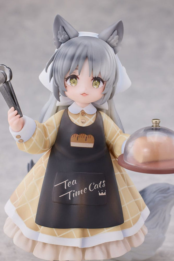 Decorated Life Collection - Tea Time Cats Cat Town Bakery Staff & Customer Set - PVC figur sæt