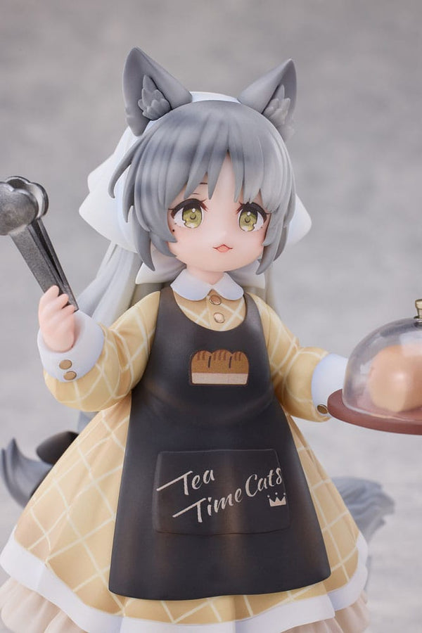 Decorated Life Collection - Tea Time Cats Cat Town Bakery Staff & Customer Set - PVC figur sæt