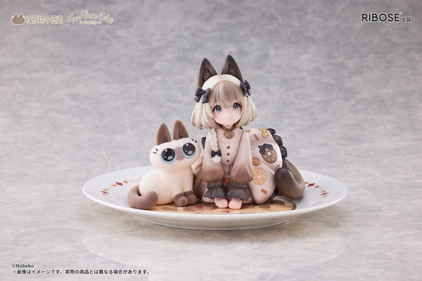 Decorated Life Collection - Tea Time Cats x Siamese Cat Azuki-san - PVC Statue (18 cm)