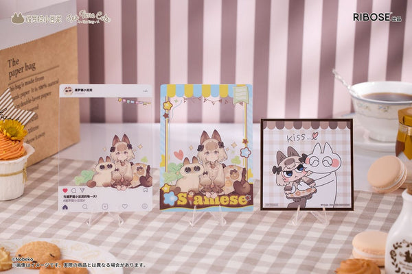 Decorated Life Collection - Tea Time Cats x Siamese Cat Azuki-san - PVC Statue (18 cm)