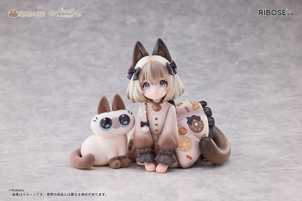 Decorated Life Collection - Tea Time Cats x Siamese Cat Azuki-san - PVC Statue (18 cm)